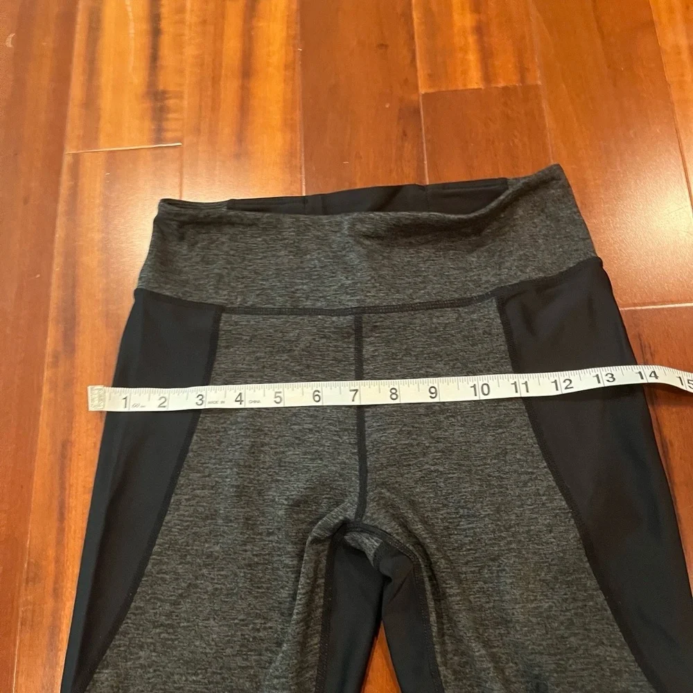 Free People FP Movement Gray Black Leggings Pants Athletic Active‎ Size Small